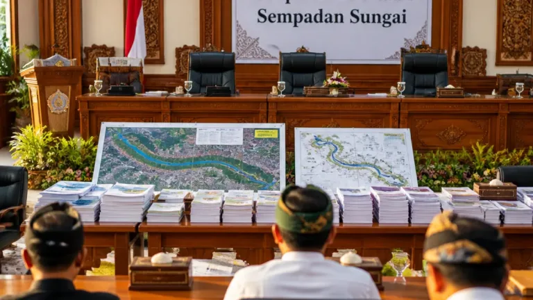 DPRD dan Pemkab Gianyar Perkuat Ranperda Penataan Sempadan Sungai