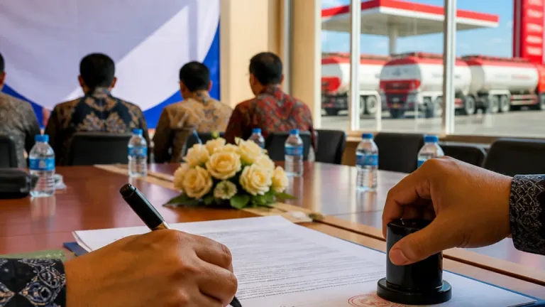 DPRD dan Pertamina Sepakati Pakta Integritas untuk Atasi Antrean BBM di Bontang