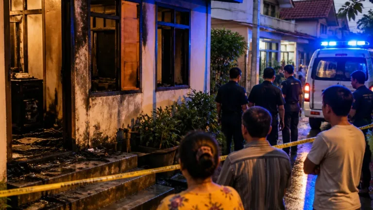 Dua Balita Tewas Akibat Kebakaran Rumah di Banyumanik, Semarang