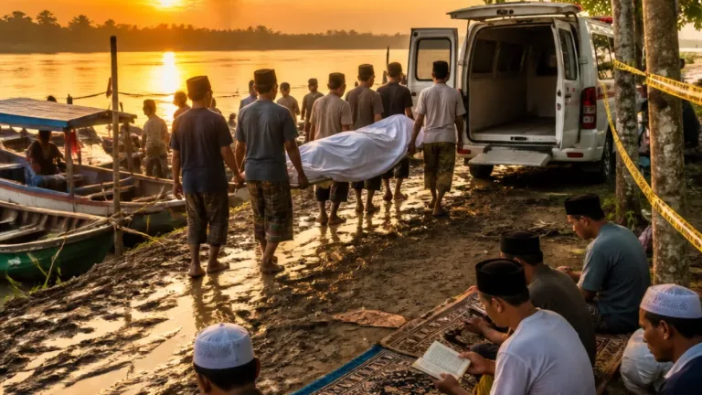 Dua Remaja Tenggelam di Sungai Batanghari, Warga Muaro Jambi Berduka