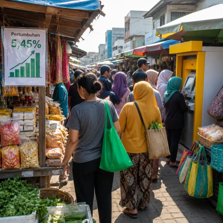 Pertumbuhan 5,45% pada Semester I 2026: Konsumsi Rumah Tangga dan UMKM Jadi Penopang