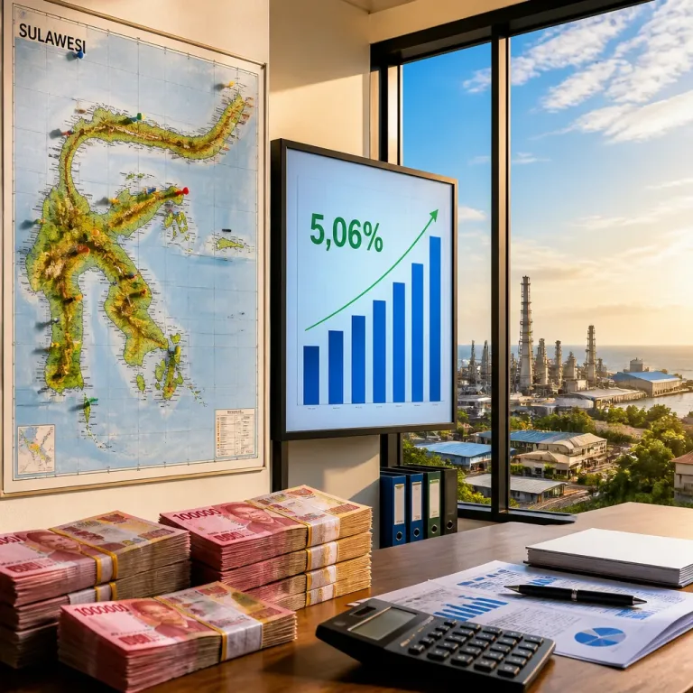Ekonomi Sulawesi Tengah Tumbuh 5,06% pada Triwulan II-2026, Didukung Konsumsi Pemerintah
