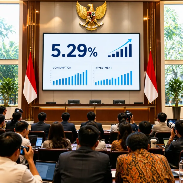 Pertumbuhan Ekonomi Triwulan II 2026 Tumbuh 5,29%: Pemerintah Sebut Berkualitas dan Berdampak Sosial