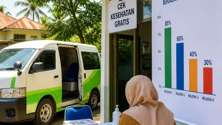 Ende Perkuat Cek Kesehatan Gratis: Riaraja Puncaki Capaian, Target Kabupaten 46%