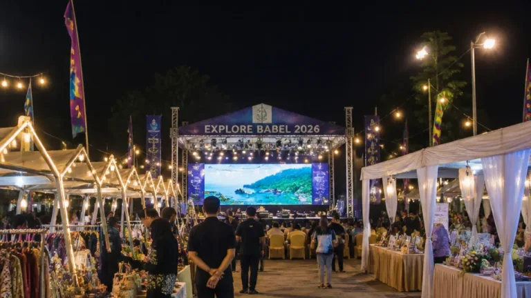 Explore Babel 2026 Tutup; 122 UMKM Cetak Transaksi Mendekati Rp1 Miliar