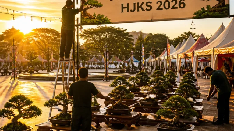 Festival Bonsai Masuk Agenda HJKS, Alun-alun Bojonglopang Siap Sambut Pebonsai di Sukabumi