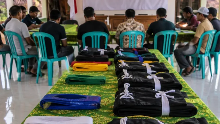 Forkopimca Puri Perkuat Sinergi dengan Delapan Perguruan Pencak Silat untuk Jaga Kamtibmas di Mojokerto
