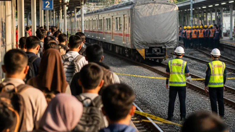 Gangguan Rel: KRL Bogor-Hanya Gunakan Satu Jalur dari Pasar Minggu, Perjalanan Terpengaruh