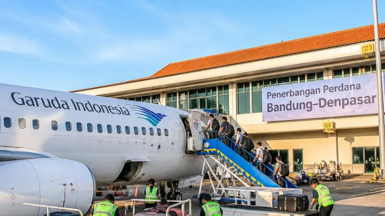 Garuda Kembali Layani Rute Langsung Bandung–Denpasar, Perkuat Konektivitas Jawa Barat–Bali