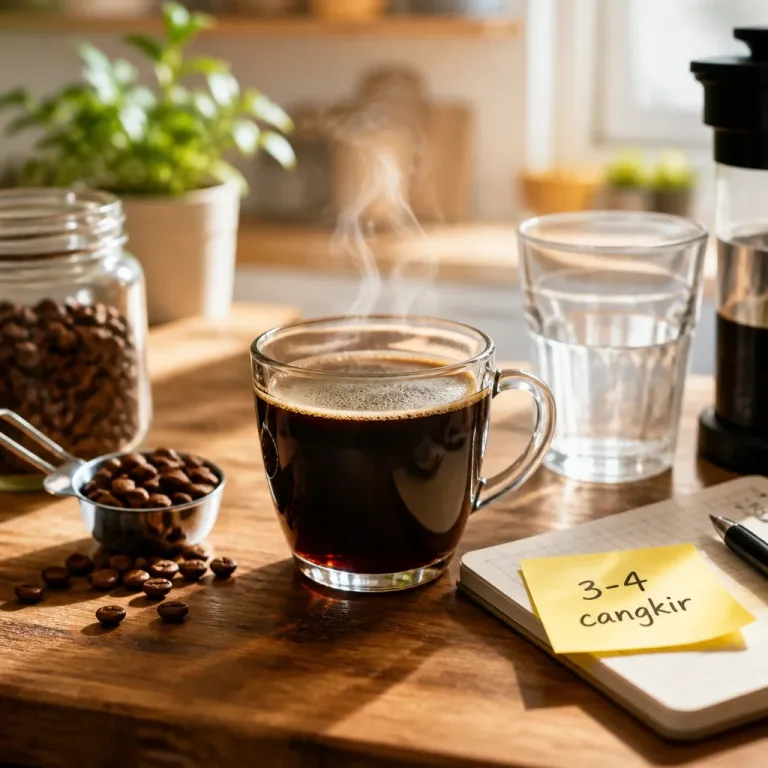 Minum Kopi Hitam Tanpa Gula: Manfaat, Batas Aman, dan Tips Praktis