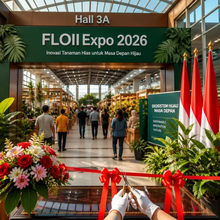 FLOII Expo 2026 Resmi Dibuka di ICE BSD: Dorong Kolaborasi dan Nilai Tambah Florikultura