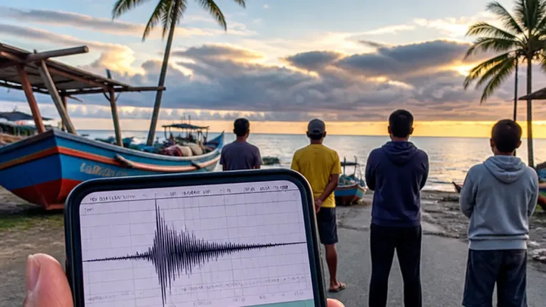 Gempa M 5,4 di Perairan Sulteng, Getaran Terasa hingga Gorontalo dan Bone Bolango