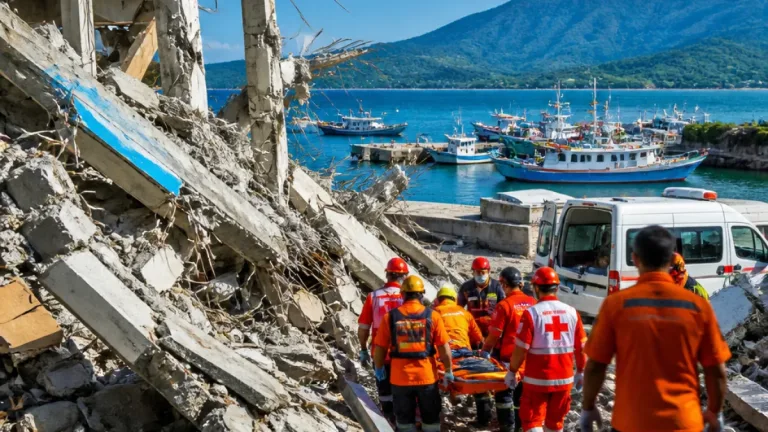 Gempa M7,7 Rusak Pelabuhan Laurens Say, Satu Warga Maumere Tewas