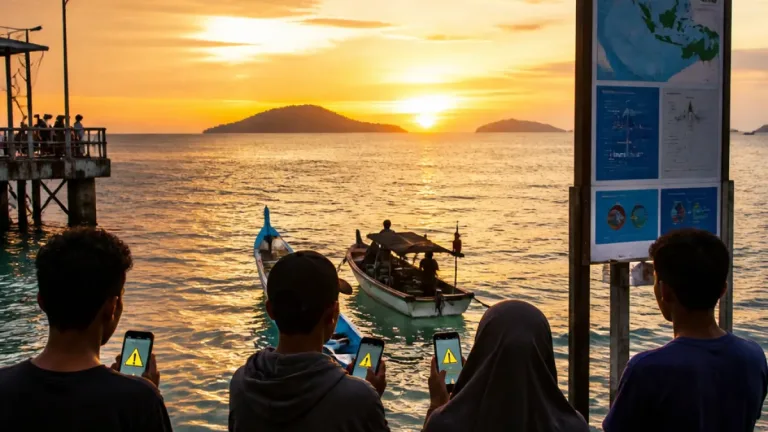 Gempa Magnitudo 4,5 Guncang Daruba, Maluku Utara pada 14 September 2026