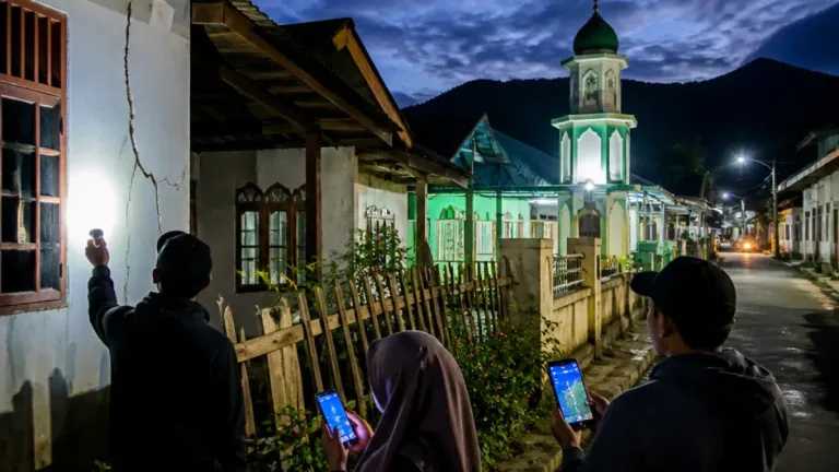 Gempa Magnitudo 4,9 dengan Pusat di Darat 43 km Bar. Daya Padang Sidempuan