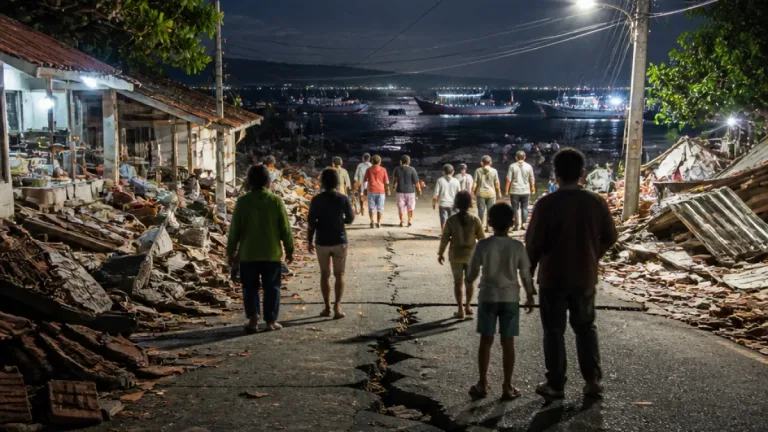 Gempa Magnitudo 6,2 Guncang Parigi Moutong, Warga Palu Panik di Tengah Malam