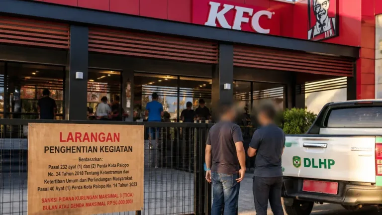Gerai KFC di Jalan Rambutan Palopo Tetap Buka, DLHP Tegaskan Perintah Hentikan Operasi
