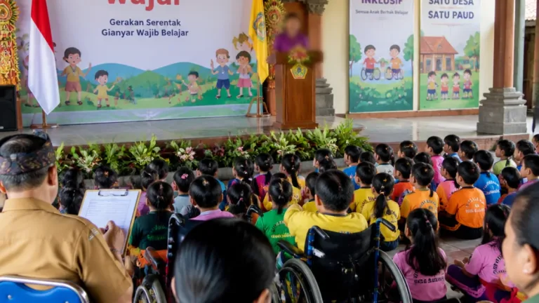 Gianyar Genjot Wajib Belajar Satu Tahun Prasekolah untuk Anak Usia 5–6 Tahun