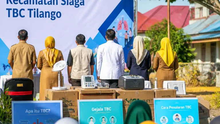 Gorontalo miliki Kecamatan Siaga TBC di Tilango, upaya eliminasi diluncurkan hingga desa