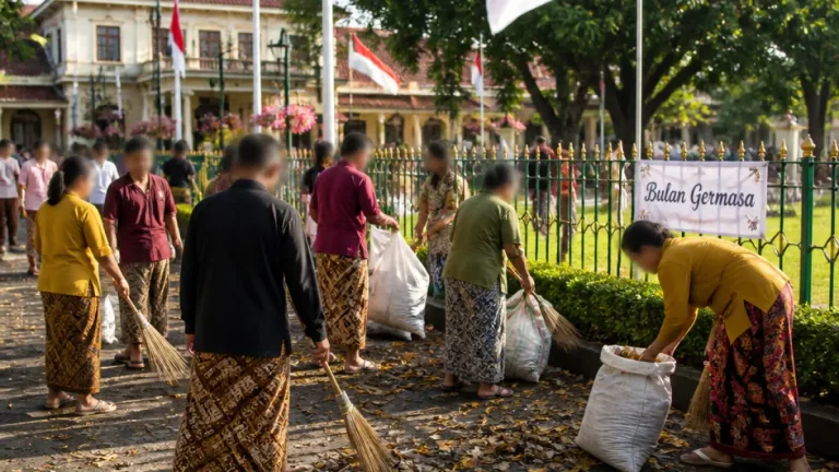 GPIB Beth-El Ajak Lintas Iman Resik-Resik Kutha di Alun-alun Magelang