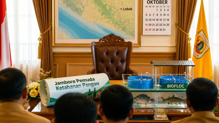 Gubernur Banten Dukung Jambore Pemuda Ketahanan Pangan di Wanasalam, Jadwal 19–28 Oktober