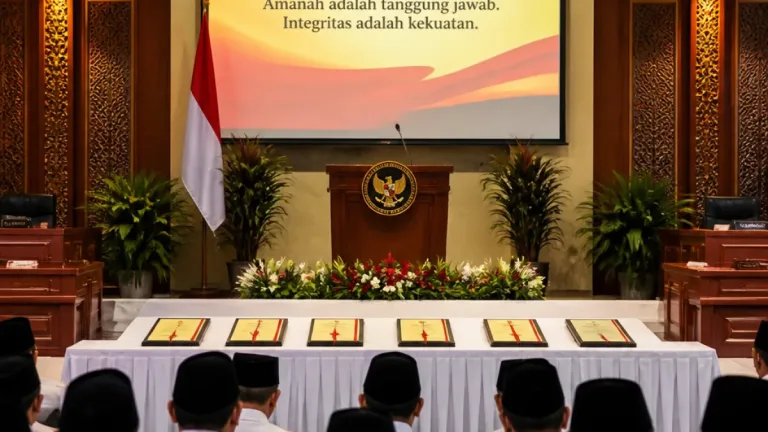 Gubernur Papua Selatan Lantik Enam Pejabat Tinggi Pratama, Tekankan Amanah dan Integritas