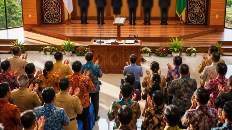 Gubernur Papua Selatan Lantik Enam Pejabat Tinggi untuk Perkuat Penyelenggaraan Pemerintahan