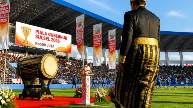 Gubernur Resmikan Piala Gubernur Sulsel 2026 di Parepare, Hadiah Rp500 Juta untuk Pembinaan Atlet