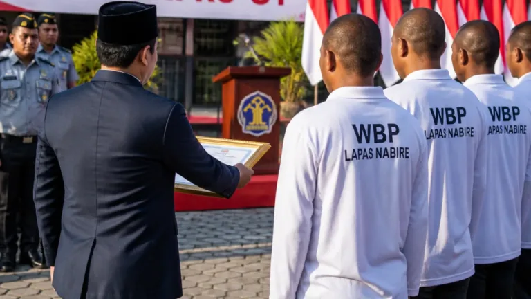 Gubernur Serahkan SK Remisi kepada 120 Warga Binaan di Nabire