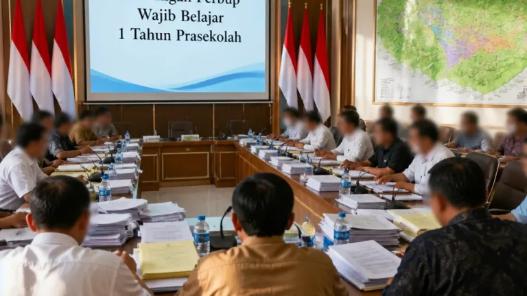 Harmonisasi Ranperbup Wajib Belajar Prasekolah Dorong Kepastian Hukum di Poso