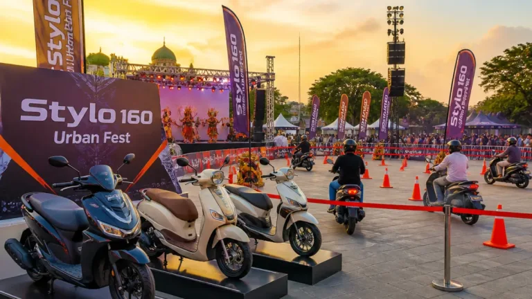 Honda Stylo 160 Urban Fest Digelar di Blitar, Perkenalkan Gaya dan Performa Skutik