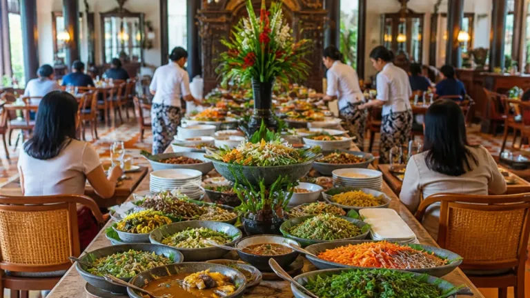 Hotel Tugu Malang Hadirkan Pesta Pecel Nusantara di Restoran Melati