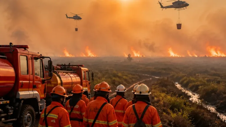 Hotspot di Kalimantan Tengah Meroket jadi 5.391 Titik, Jarak Pandang Sangat Terbatas