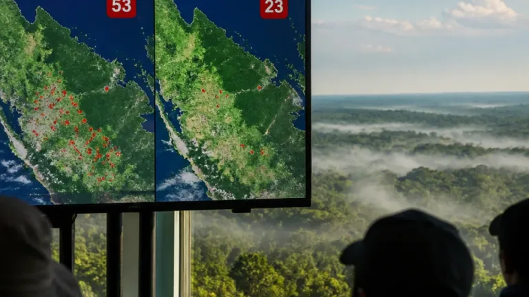 Hotspot di Riau Turun Tajam: Tersisa 23 Titik, Sebagian Besar di Inhu