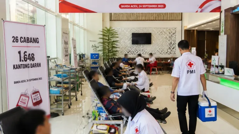 HUT ke-53, Bank Aceh Kumpulkan 1.648 Kantong Darah dari 26 Cabang sebagai Aksi Kemanusiaan