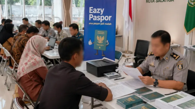 Imigrasi Semarang Gelar Eazy Paspor untuk Calon Jamaah Haji di Salatiga