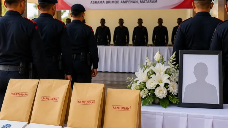 Jasa Raharja Serahkan Santunan untuk Ahli Waris Korban Kebakaran KMP Putri Yasmin di Mataram