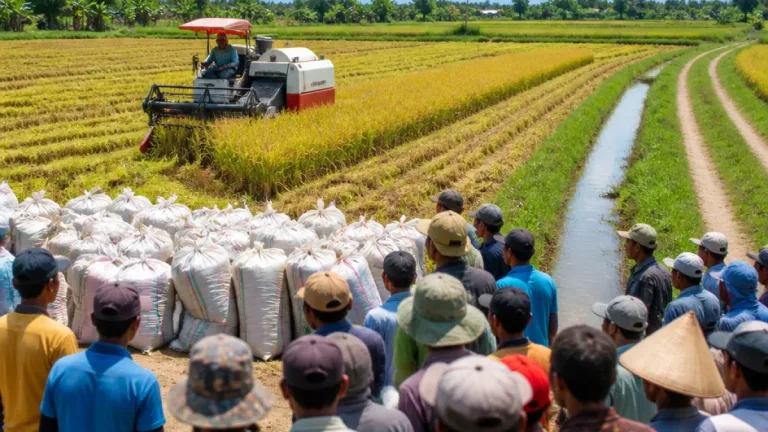 Jawa Tengah Percepat Produksi Padi: Dari Panen Desa Gentan hingga Target 10,56 Juta Ton