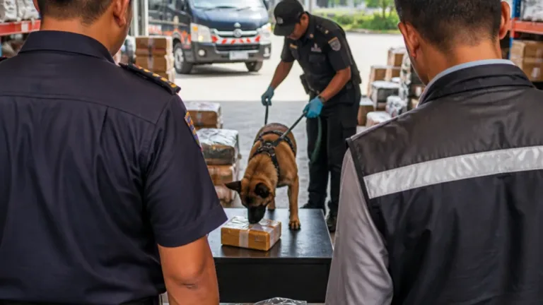 K9 Ungkap Pengiriman Ganja Lewat Ekspedisi, Pemesan Ditangkap di Balikpapan