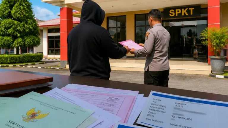 Kades Liabalano Dilaporkan ke Polda Sultra atas Dugaan Penipuan dan Penggelapan