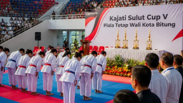 Kajati Cup V Berakhir di Bitung, Pejabat Tekankan Pembentukan Karakter Atlet