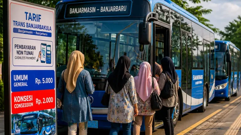Kalsel Uji Coba Dua Bus Khusus Perempuan untuk Meningkatkan Keamanan Trans Banjarbakula