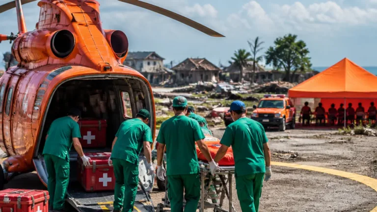 Kantor SAR Maumere Kerahkan Helikopter dan Nakes untuk Pemulihan Medis Pascagempa