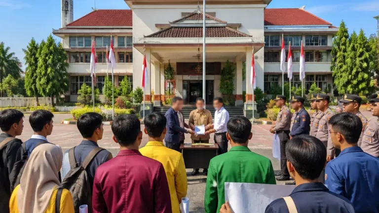 Kapolda Banten dan Pemprov Terima Aspirasi Aliansi BEM di KP3B, Tekankan Dialog Tertib