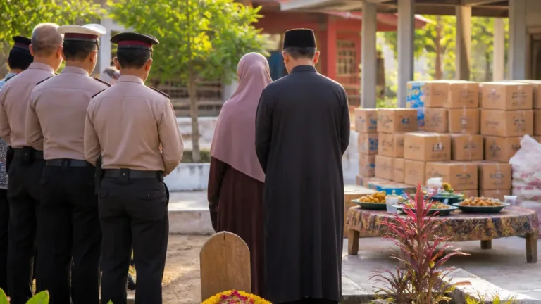Kapolres Lhokseumawe Ziarah dan Pererat Silaturahmi dengan Dayah Cahaya Permata