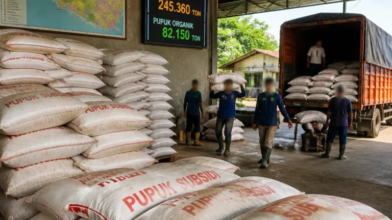 Karawang Pastikan Stok Pupuk Subsidi Aman Menjelang Musim Tanam Ketiga
