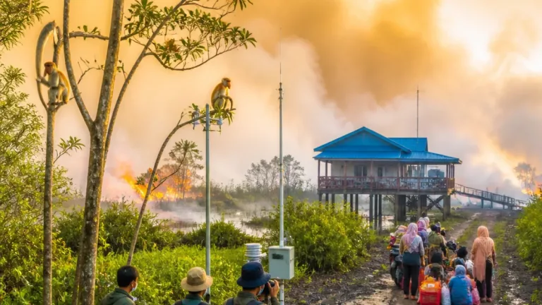 Karhutla di Kalsel Ancaman Serius bagi Bekantan, Peneliti dan Warga Terdampak Asap