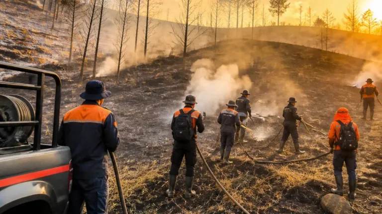 Karhutla di Lereng Merapi Magelang: Empat Hektare Hutan TNGM Terbakar