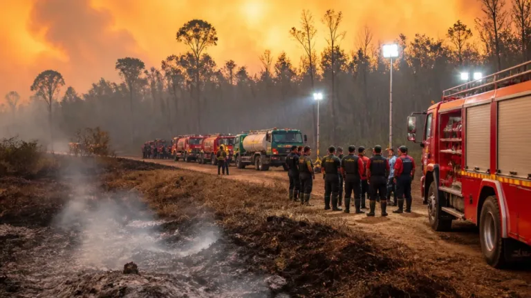 Karhutla di Riau Terpantau Terkendali: Siak Selesai Pemadaman, Kerumutan Empat Hari Bebas Titik Panas