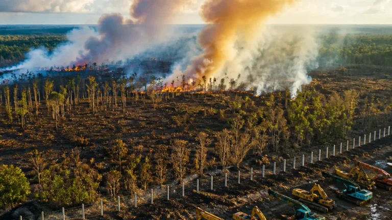 Karhutla Meluas di Papua Selatan, Tantangan Baru untuk Pengelolaan Lahan PSN di Merauke